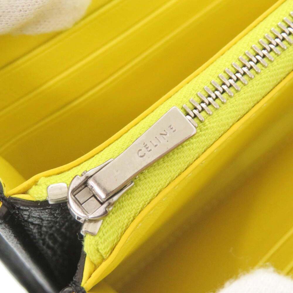 Celine Large Flap Multi-Function Leather Long Wal… - image 7